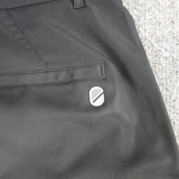 Extracurricular Mens Shorts 38 Black Solid 9" in Performance Golf NEW - Picture 11 of 12